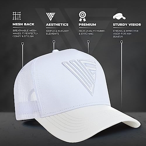 Image of Urban Effort Trucker Hat for Men - Mesh Back Baseball Cap, 5 Panel Snapback Hats for Men and Women