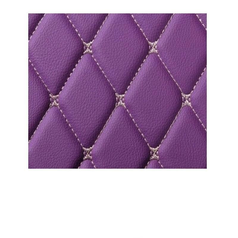 Tapis de sol violet haut de gamme antidérapant pour habitacle Nissan GT-R