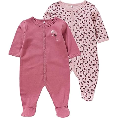 NAME IT Schlafstrampler Set für Babys Deco Rose 62 Cover