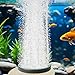 UPETTOOLS Aquarium Air Stone 2.0 Inch Nano Oxygen Diffuser Disc for Ultra-Fine Bubbles, Super Quiet Aeration for Small Fish Tanks, Nano Aquariums & Hydroponic Systems