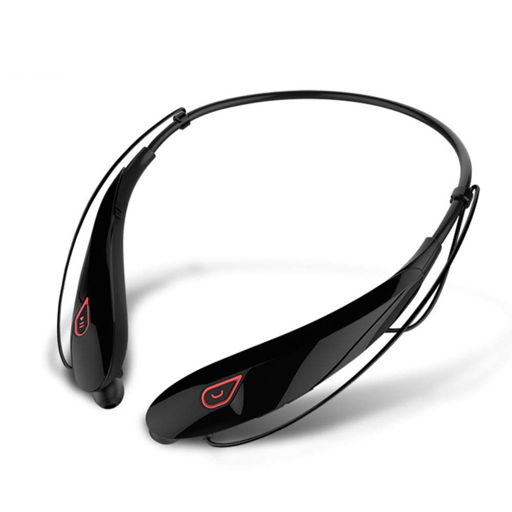 Nowy zestaw słuchawkowy Stereo Bluetooth z pałąkiem na kark bezprzewodowa mobilna muzyka V4.1 słuchawki sportowe słuchawki do telefonu zestaw głośnomówiący HD MIC słuchawka Double the comfort