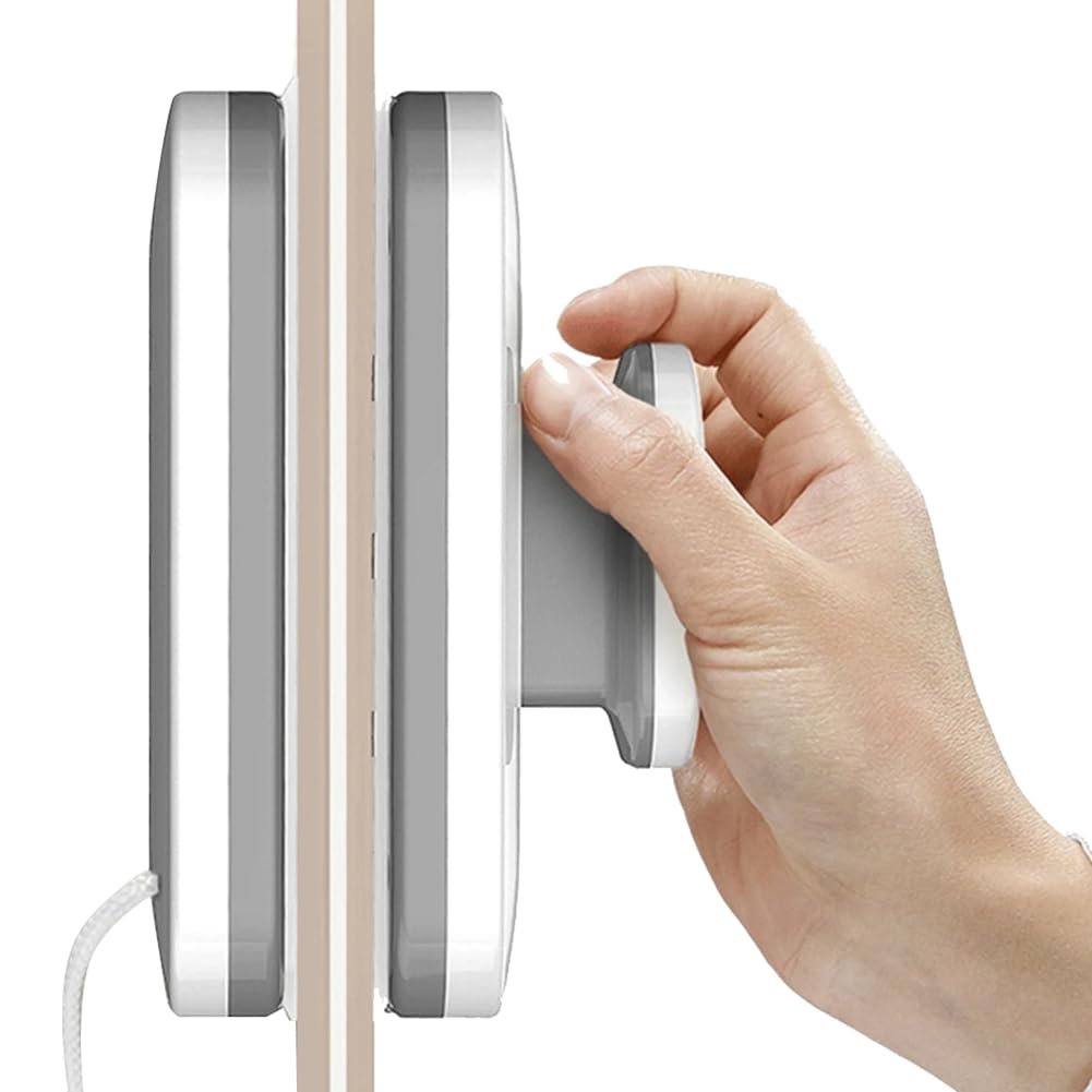 Brosse magnétique de nettoyage pour laver les vitres des appartements en hauteur