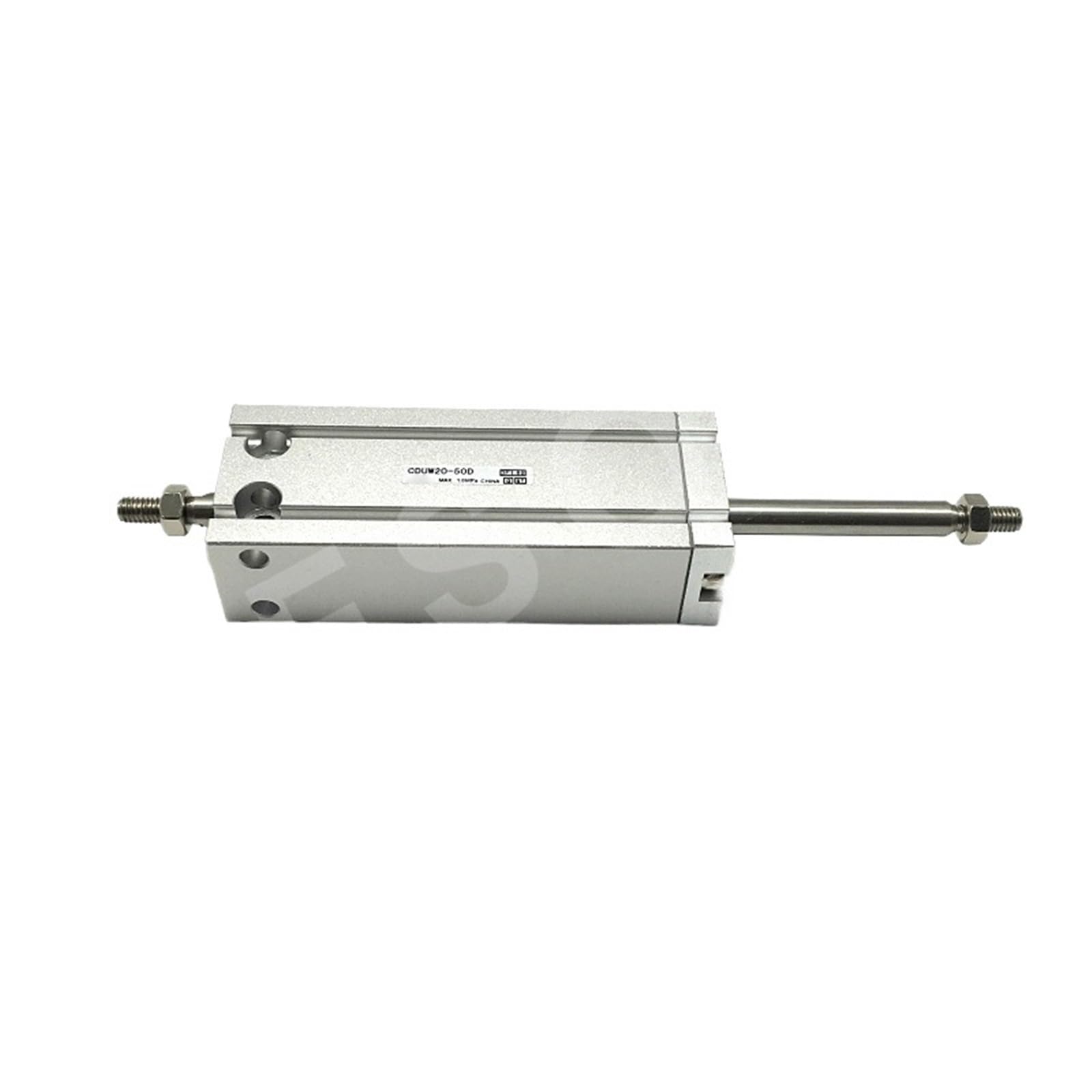 Cylindre CDUW6-40D double tige résout les problèmes de torsion mécanique