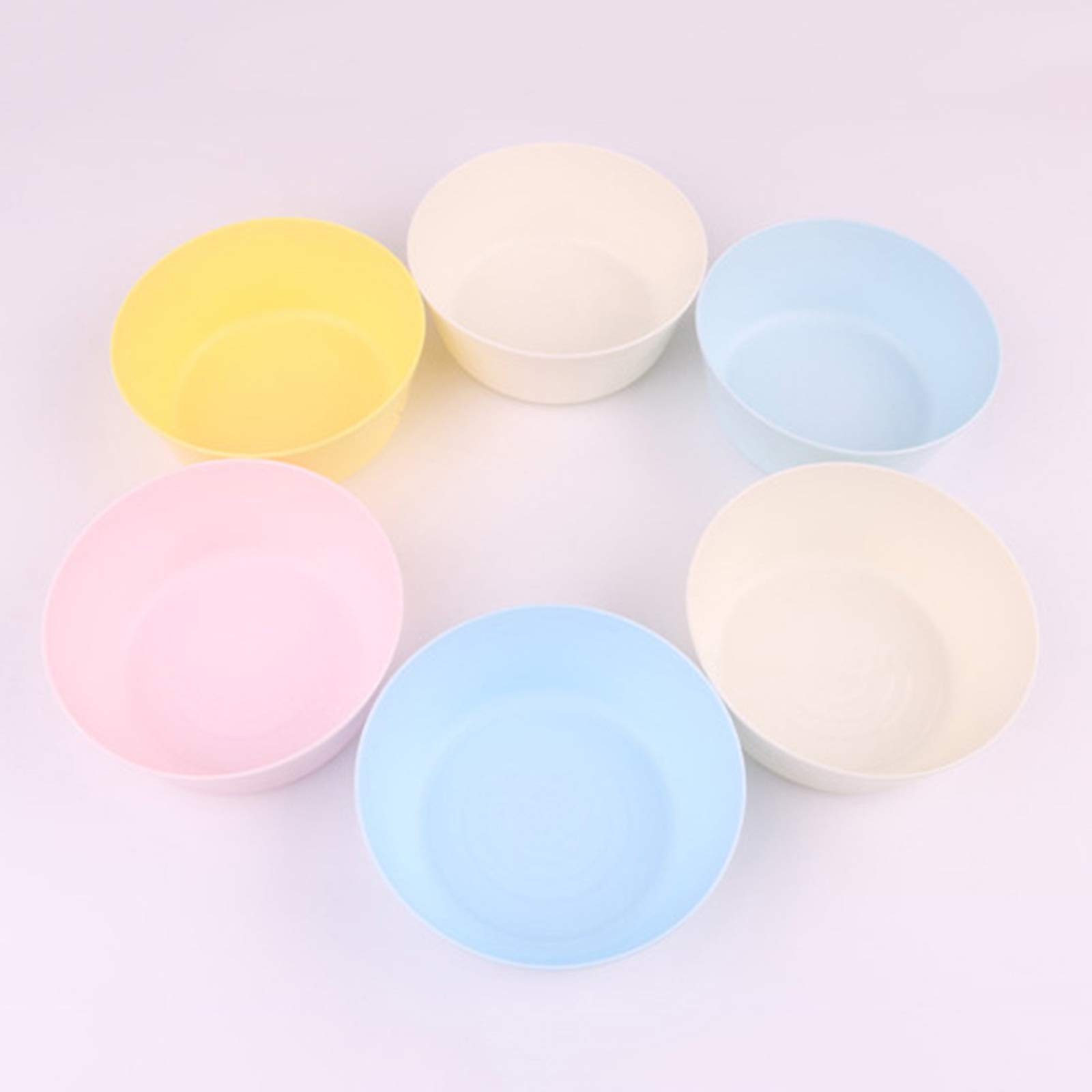 Amazon.co.jp: 12 個のプラスチック食器セットディナープレートボウル