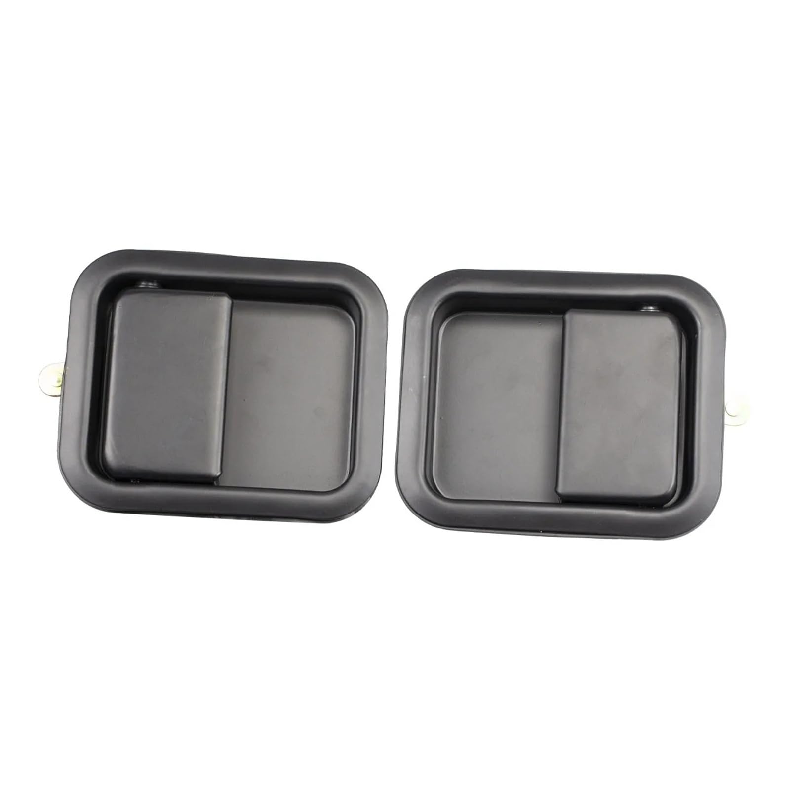 HFEWCVK Fit for Je//ep Wrangler 1987-2006 CJ 1976-1986 55176382AE, 55176383AE Car Exterior Door Handle Kit LH & RH Side