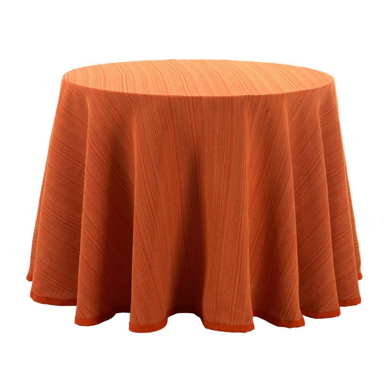 Rufino Díaz Falda Camilla Redonda Loneta Ávila - Naranja, 70cm