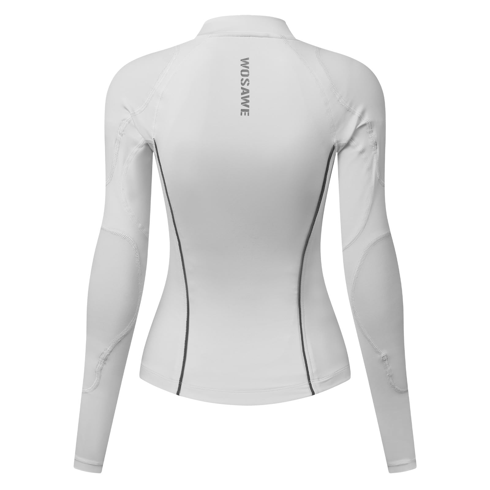 WOSAWE Giacca da moto da donna, vestibilità aderente, con protezioni CE