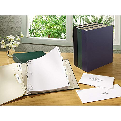 Image of Avery EcoFriendly Recycled Address Labels, 1 inch x 2-5 /8 inch, White, Permanent Label Adhesive, 750 Printable Labels (48160)