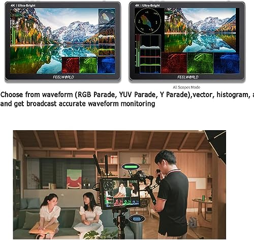Feelworld LUT11 S011 10.1Inch Ultra Brightness 2000Nit Touch Screen Dslr Camera Field Monitor thumb #1