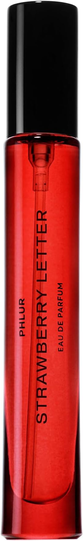 Strawberry Letter Perfume for Women & Men, 9.5 mL – Strawberry & Tonka Bean Eau de Parfum, Fruity Floral Fragrance with Plum Nectar, Apple Blossom & Sugared Amber