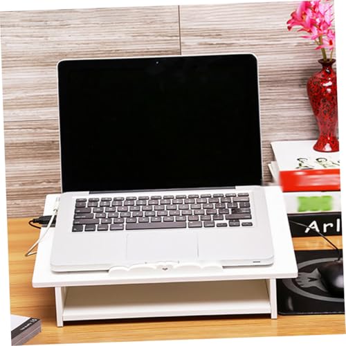 Soporte Elevado para Laptop Lurrose Blanco Ajustable miniatura 4