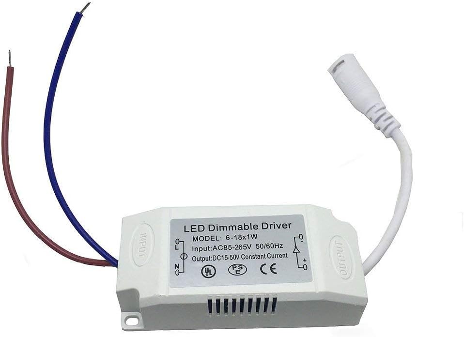BSOD Led Light Driver Tranformer Led Constant Current 300mA Driver 4W 5W Led Power Supply Input Voltage AC85-277V Out DC6-18V for led Lighting(4-5W)