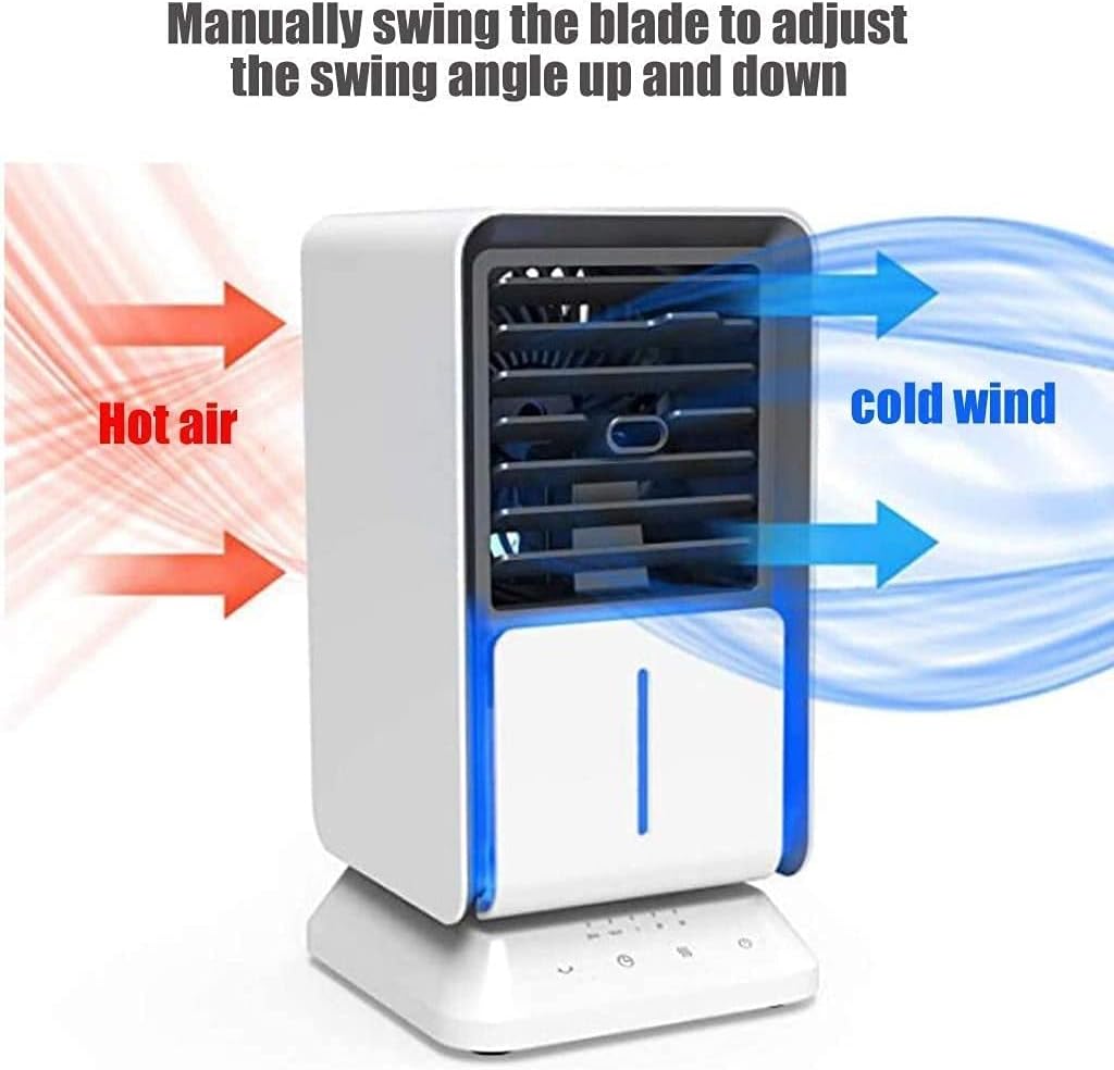 Small Air Conditioner Portable Conditioning Unit Portable Mini Air Cooler Household Office Multi-Function USB Air Conditioning
