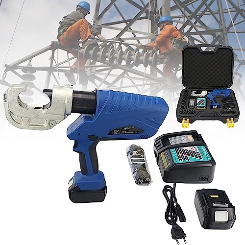 Herramientas de engglización hidráulica, alicates de enggir hidráulicos recargables, kit de herramientas de alambre de cable de terminal eléctrico de la herramienta de cable eléctrico