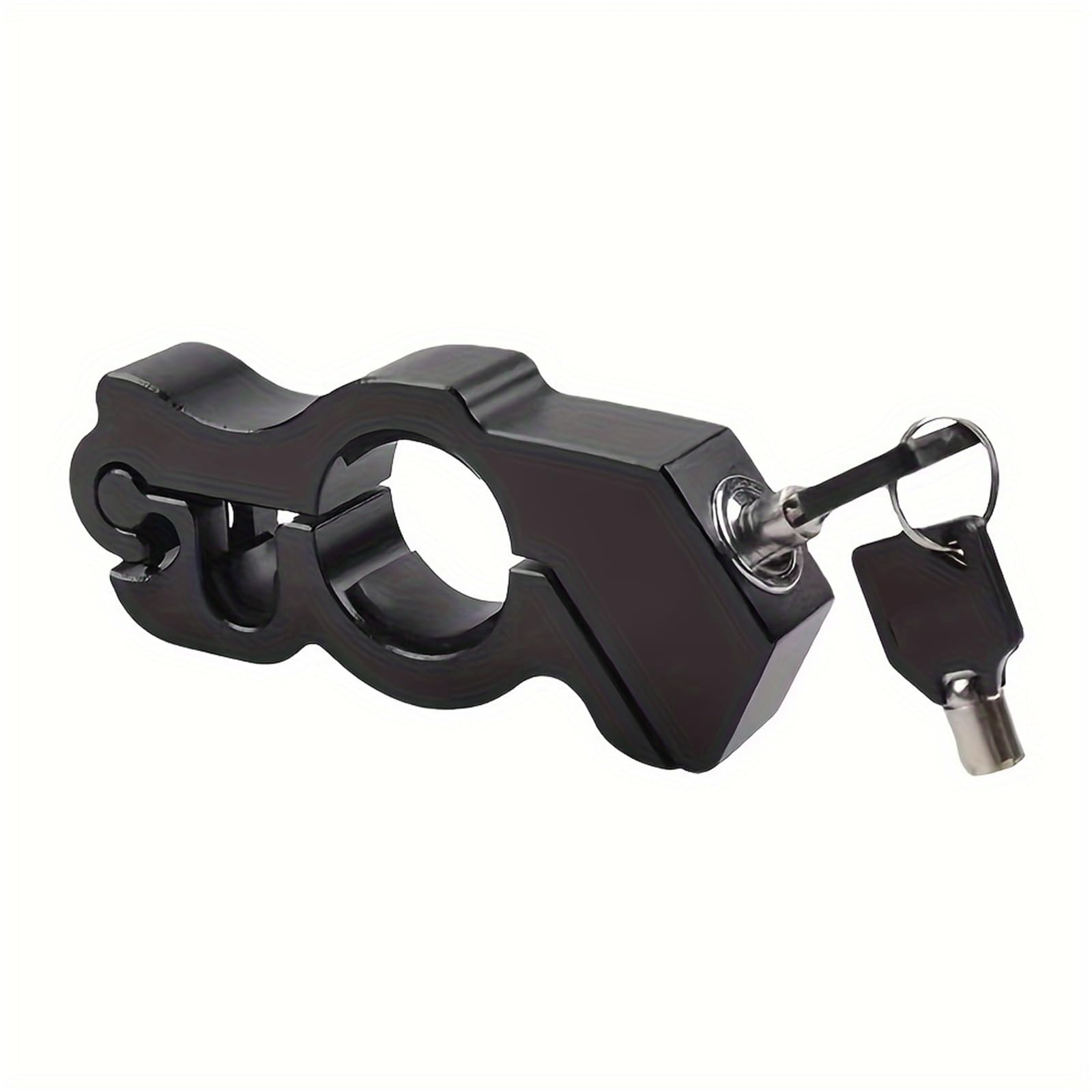 Motorcycle Handlebar Lock Motorcycle Lock Heavy Duty Anti-Theft Grip Front Brake and Clutch for Dirt Mopeds/Motorcycle Locks and ATVs Motorbike Lock Security(Black)