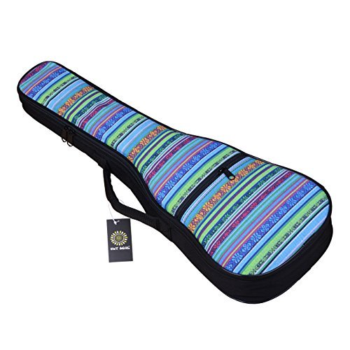 Hot Seal Colorida funda de ukelele con Acolchado de esponja de 10 mm duradero y bolsa con almacenamiento,...