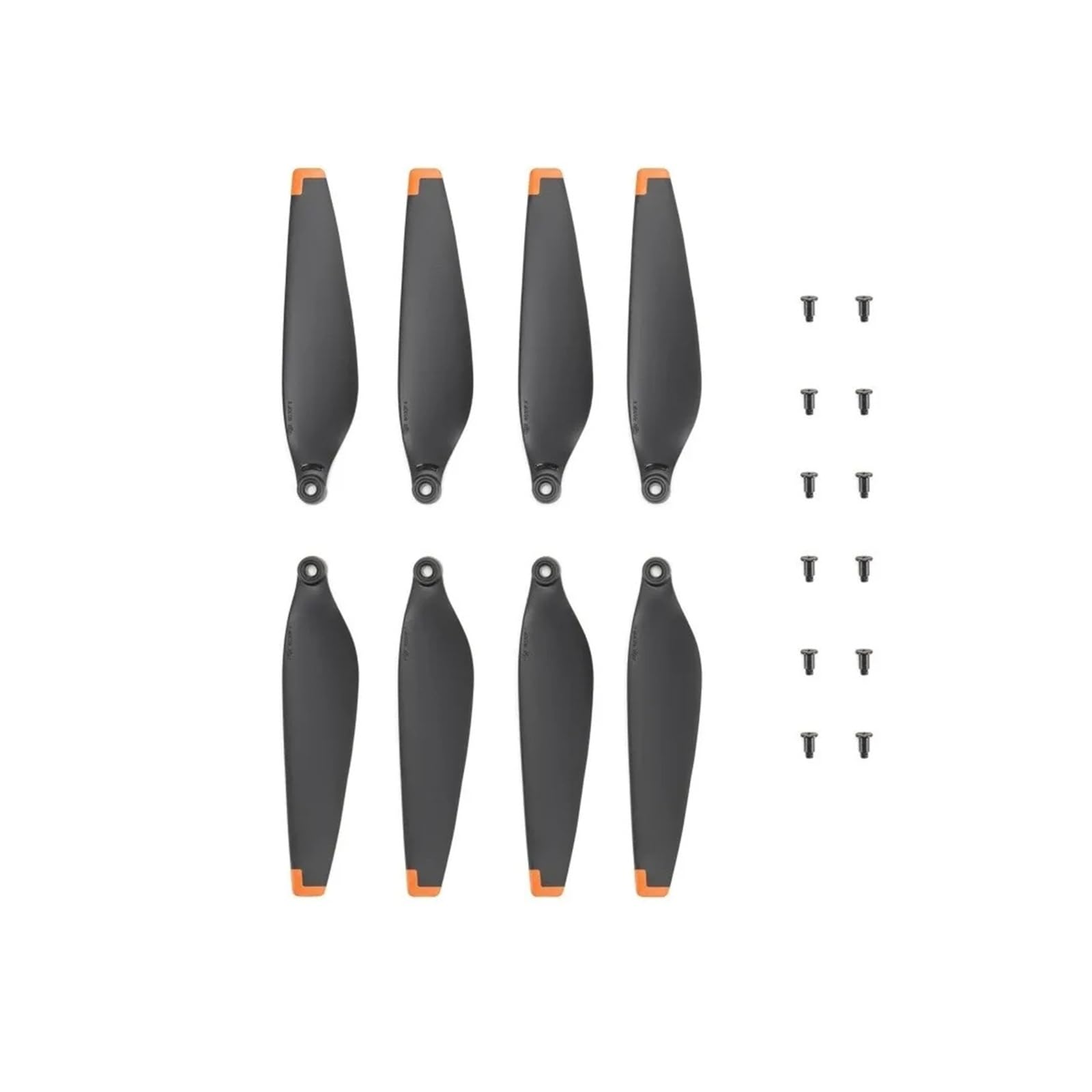 Set Mini 3 Eliche A Sgancio Rapido Da 8 Pezzi Con Viti