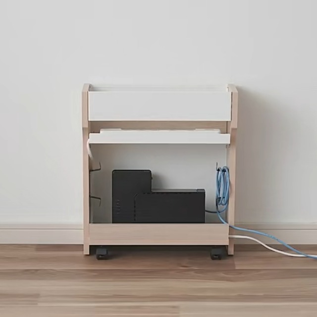 Amazon.co.jp: サンワダイレクト ケーブルボックス ルーター 収納 幅
