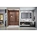 DreamLine Elegance 58-60 in. W x 72 in. H Frameless Pivot Shower Door in Oil Rubbed Bronze, SHDR-4158720-06