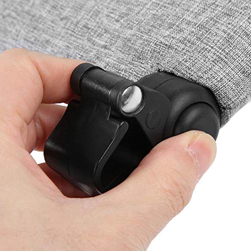 Antilog Stroller Footrest, Pram Foot Extension Footrest Pushchair Accessories 21CM Extend Board for Babyzen Yoya YOYO (Gray)
