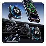 ESR OmniLock Qi2.2認証 25W充電 magsafe 車載ホルダー【冷却機能付き CryoBoost搭載】2025新登場 高速充電 改良クリップ 損傷防止ロック スマホホルダー 車 スマホ冷却 360°回転可能 自由調節 車載スマホホルダー 高級合金素材 安定性拔群 マグネット いphone17 iPhone16 シリーズ( iOS 26バージョン以降)