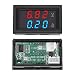 Produktbild 980IUHOP DC 100V 10A Amperemeter Spannungsanzeige Tester Volt Ampere Meter, Mini Digital Voltmeter Amperemeter Mit Kabel