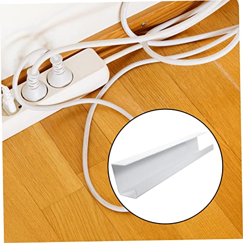 DOITOOL Bandeja Organizador de Cables para Escritorio, Fácil Instalación, Organizador de Cables para Oficina Ahorra Espacio miniatura 4