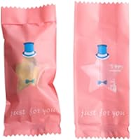 Vista 6 de Surtido de 5 diseños de envoltura de caramelo de turrón 1000 unidades 3.5 x 1.6 pulgadas (B)