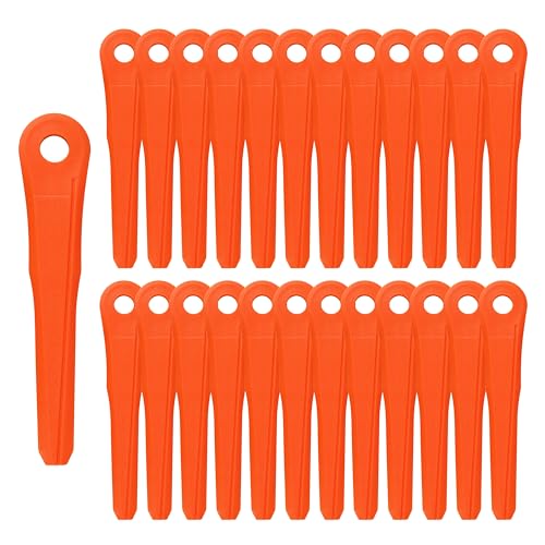KAKAPEOPLE 25Pcs Plastic Blades for Stihl PolyCut 6-2 6-3 7-3 28-2 47-3 48-2 Trimmer HeadsReplace 4002 007 1000