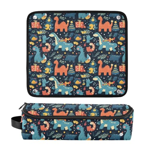 Bolsa organizadora de viaje para herramientas de cabello con protector térmico resistente para planchas y rizadores miniatura 3