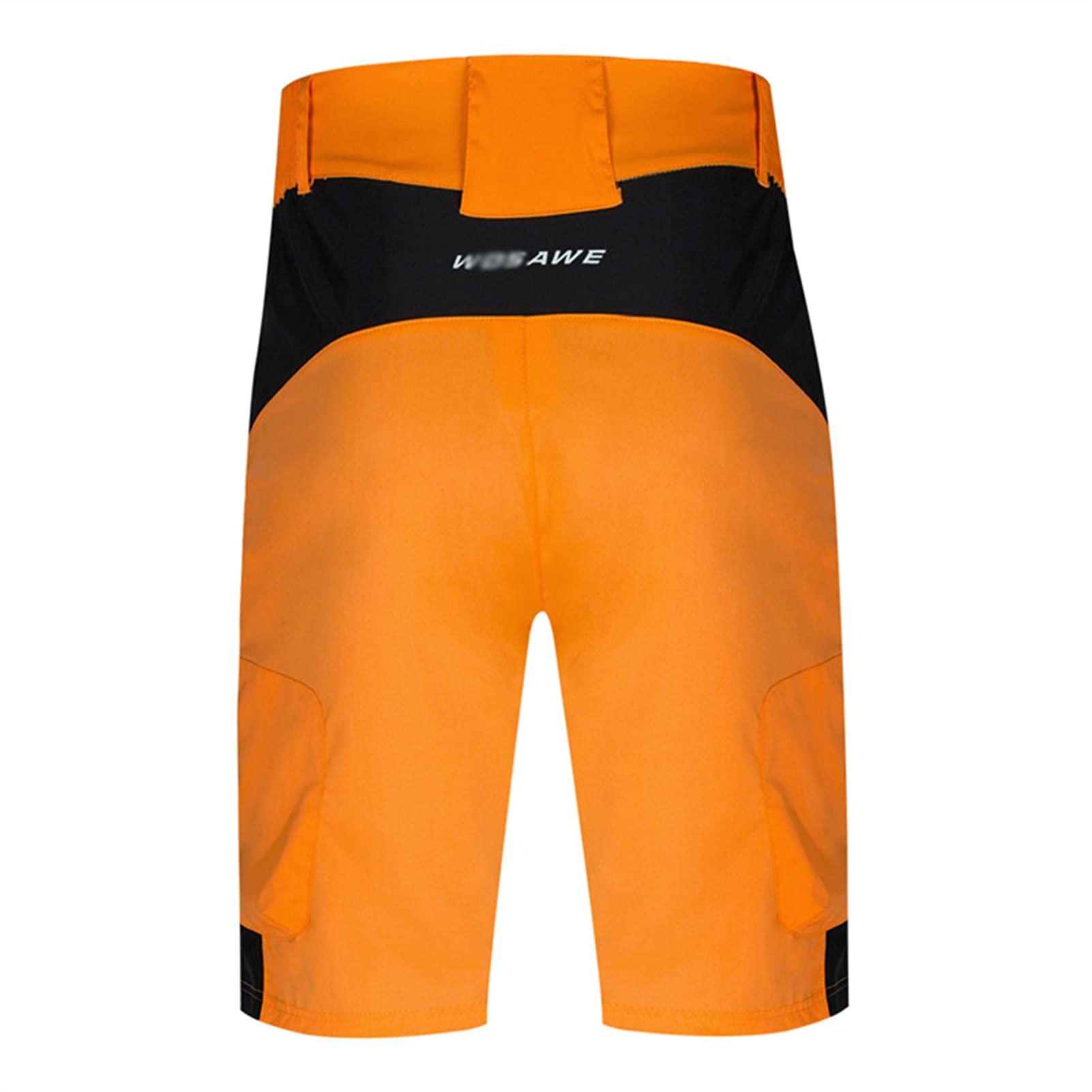 Szorty rowerowe Męskie spodenki rowerowe MTB Spodenki rowerowe Bez wyściełanych spodenek rowerowych Oddychające szybkoschnące spodenki do roweru górskiego Baggy Shorts do jazdy na rowerze na świeżym powietrzu Bieganie na siłownię (kolor: B, rozmiar: C (L)