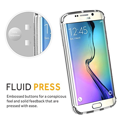 EasyAcc Samsung Galaxy S6 Edge Cover Custodia, TPU...