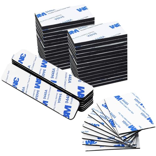 50 Heavy Duty Double Sided Adhesive Strips Waterproof Picture Hanging Tape