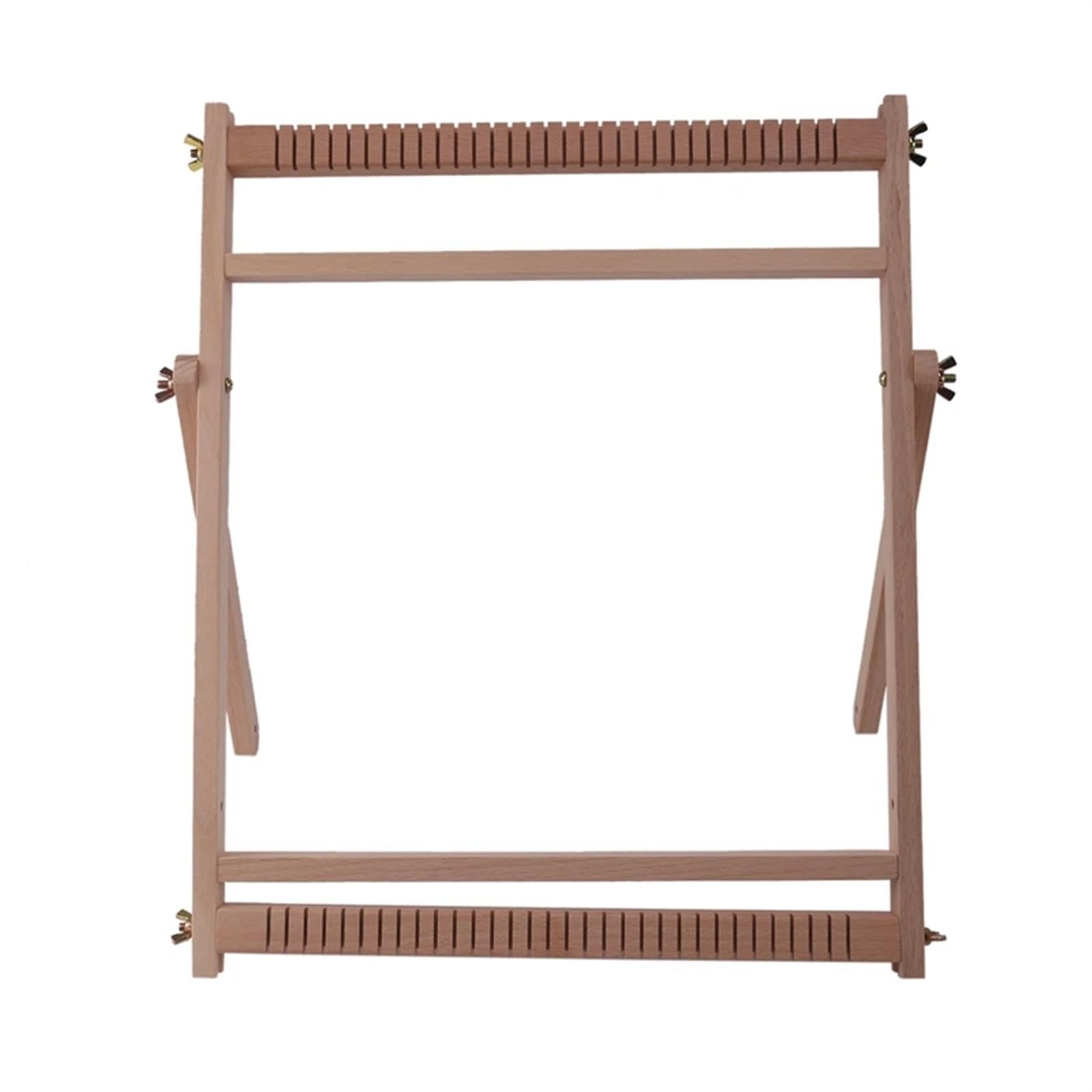 SparklWLeaf Weaving Loom Wooden Weaving Loom with Stand, Multi-Craft Frame Beech Tapestry Creative DIY
