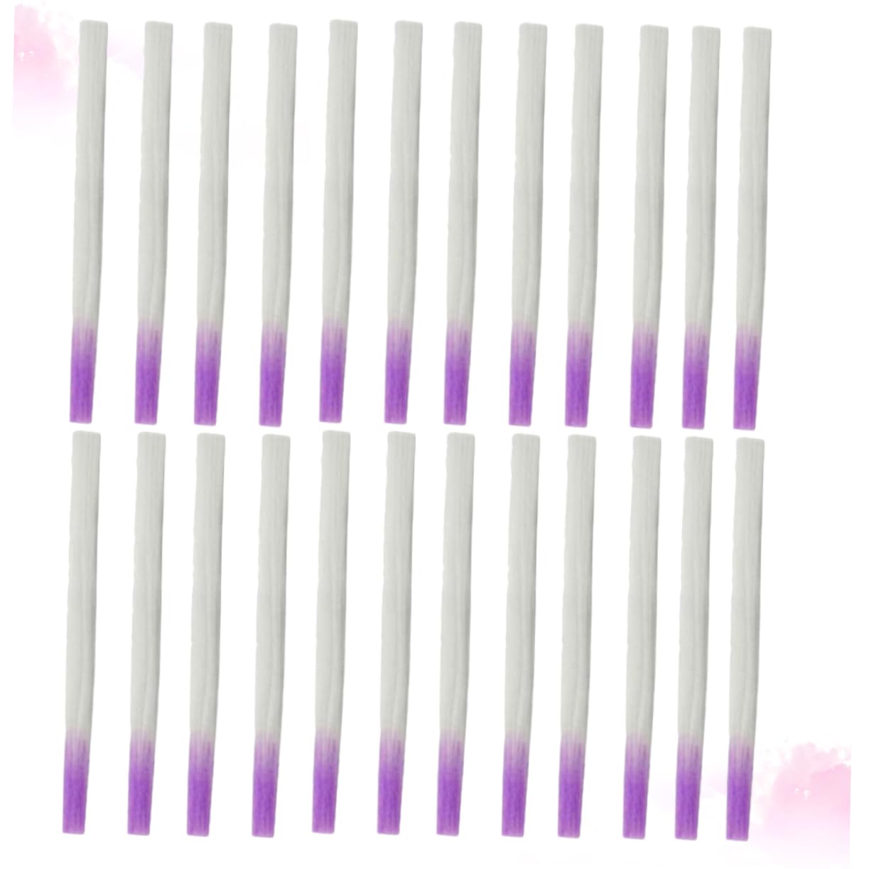 BESTYASH 100pcs Fiberglass Nail Tips for Manicure Extension Fiber for Salon Home Use Easy Application Adhesion Shape to Use