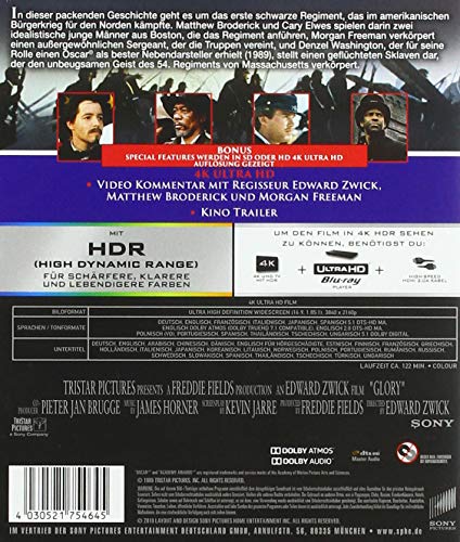 Glory – 4K Blu-ray (UHD + Blu-ray Disc)