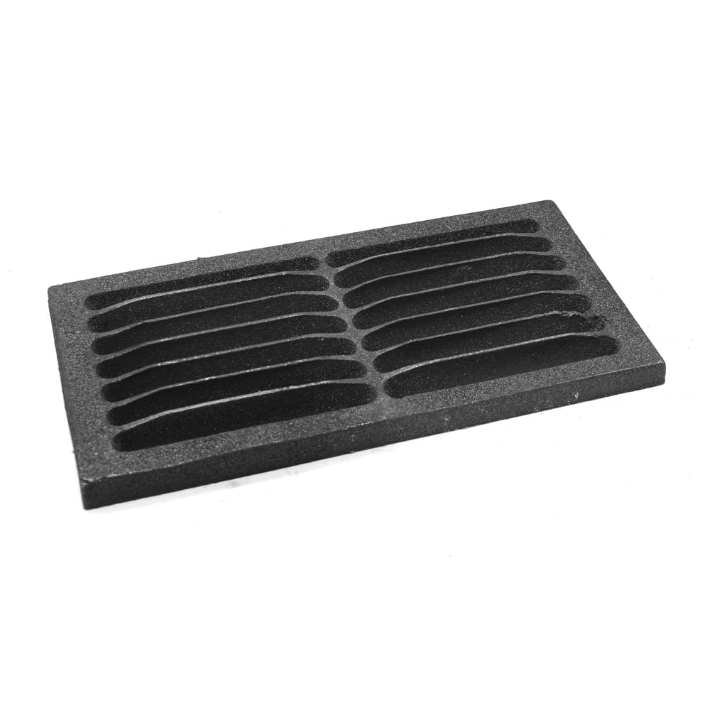 SEZAM Parrilla de hierro fundido para chimenea, 33 x 20,5 cm, rejilla para chimenea, rejilla para chimenea, rejilla para estufa, rejilla para chimenea, piezas de repuesto, accesorios de hierro — view 9