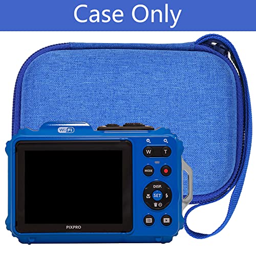 Image of Aenllosi Hard Case for Kodak PIXPRO WPZ2 Rugged Digital Camera, Blue