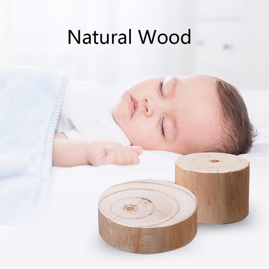 4 Elevadores de Sofá Madera Maciza, Muebles Resistentes, Patas Soporte for Cama, for Mesa, Silla(10 x 15cm)