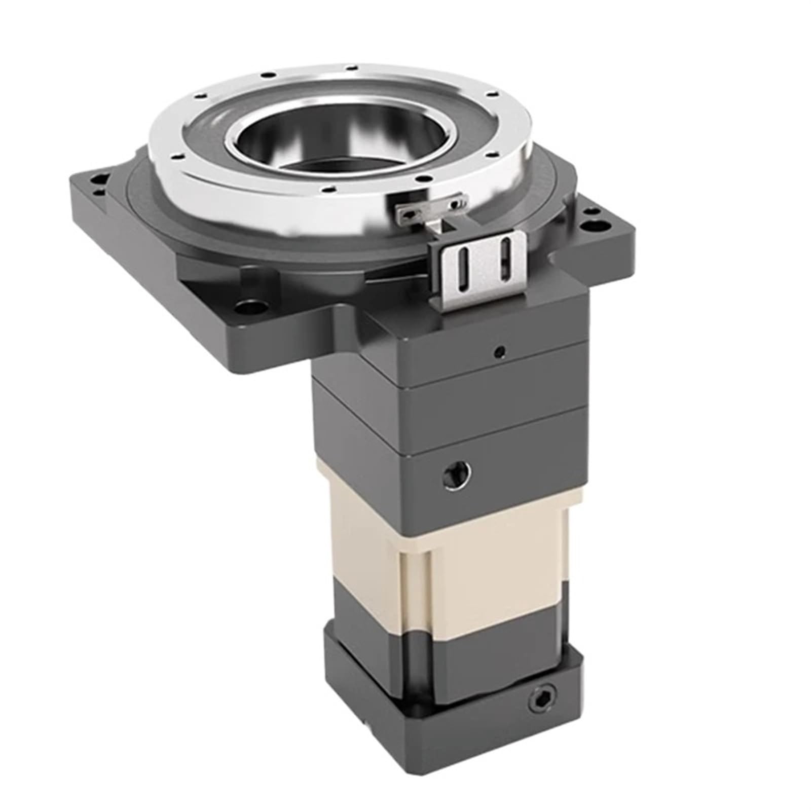 THM060-8 Riduttore epicicloidale a 2 stadi con Piattaforma Rotante Cava per servomotore AC da 40 mm, 50 W e 100 W, Albero di Ingresso da 8 mm (Rapporto 50 a 1)