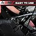 ABN Radiator Flush Kit Gun with Garden Hose Quick Connect for Automotive Coolant Flush - AC Cooling System Flusher Tool, Air and Water Combo Blackflush Flushing Set with Nozzles for 19-40mm Hoses