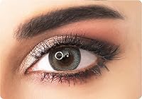 ADORE - TAG Farbige Kontaktlinsen - Nicht-graduierte farbige Kontaktlinsen - Farbige Linsen für klare und dunkle Augen (Aqua/ 1 PAAR)