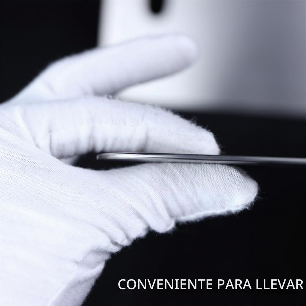 Tabla de cortar de titanio Tabla de cocina ligera y duradera Cepa no tóxica y resistente al óxido Resistente a los arañazos Fácil de limpiar - Ideal para cortar frutas y carne en el camping al