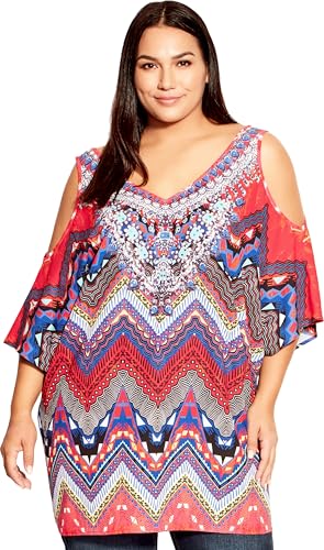 Caftán Ibiza para mujer talla grande túnica playera cómoda La tribu del mañana