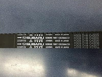 Subaru Timing Belt Forester Impreza Legacy Outback 13028AA231 Genuine OEM