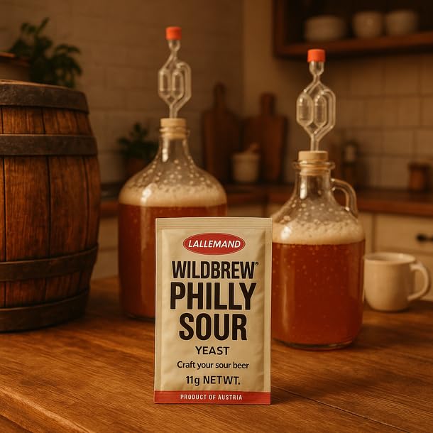 Miniatura 5 de Lallemand Wildbrew Philly Sour 0.39 oz - Levadura productora de ácido láctico para cerveza agria casera - Producción de ácido láctico y alcohol en