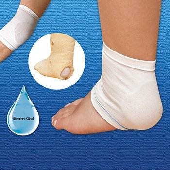 Silipos 15245 Heel/Elbow Slip Over â€“ XX-Large, Medical Grade, Reusable Gel Lined Sleeve for Dry, Cracked Skin. Splints and Supports