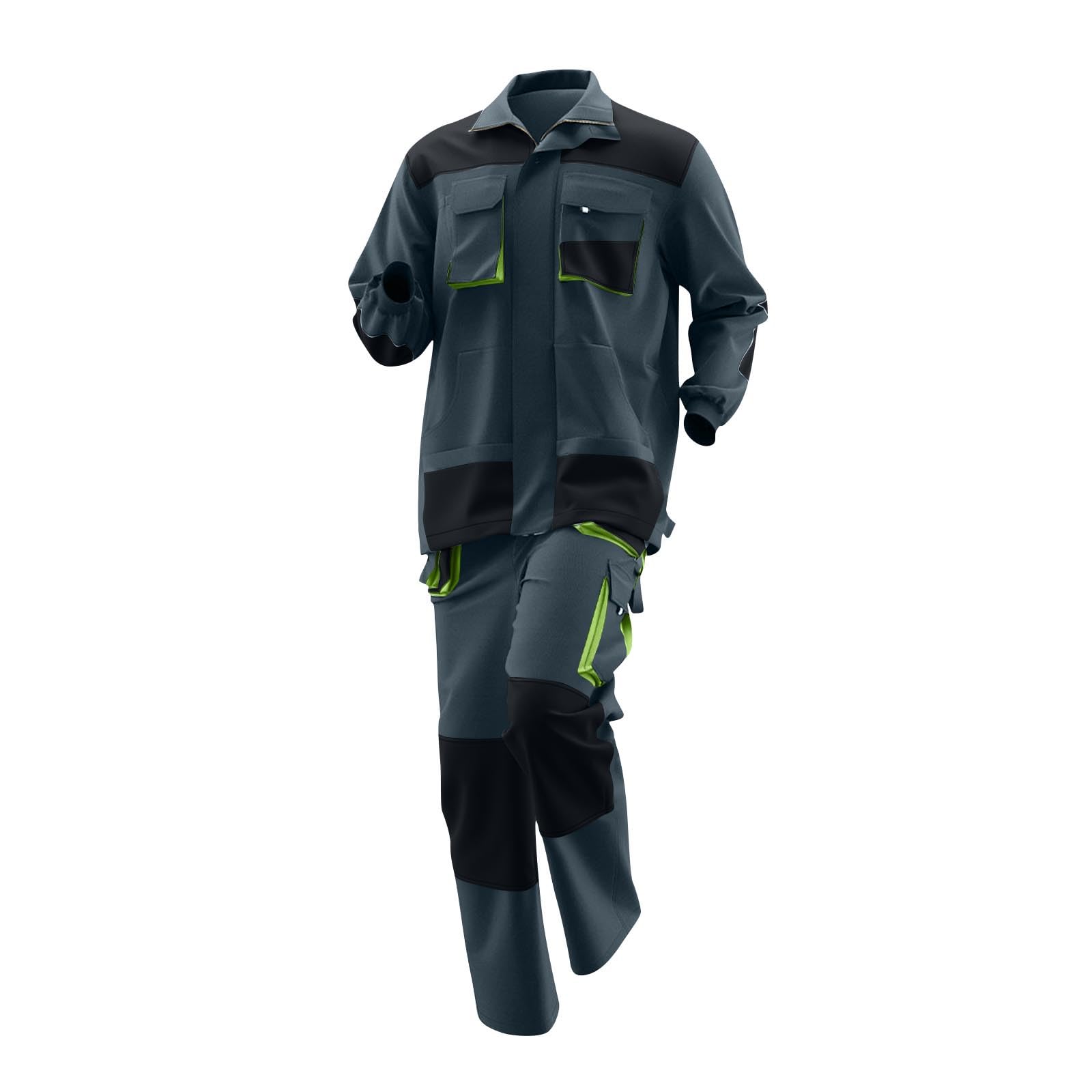 AEGJEGVD Ensemble de Travail Homme Chantier Multi Poches