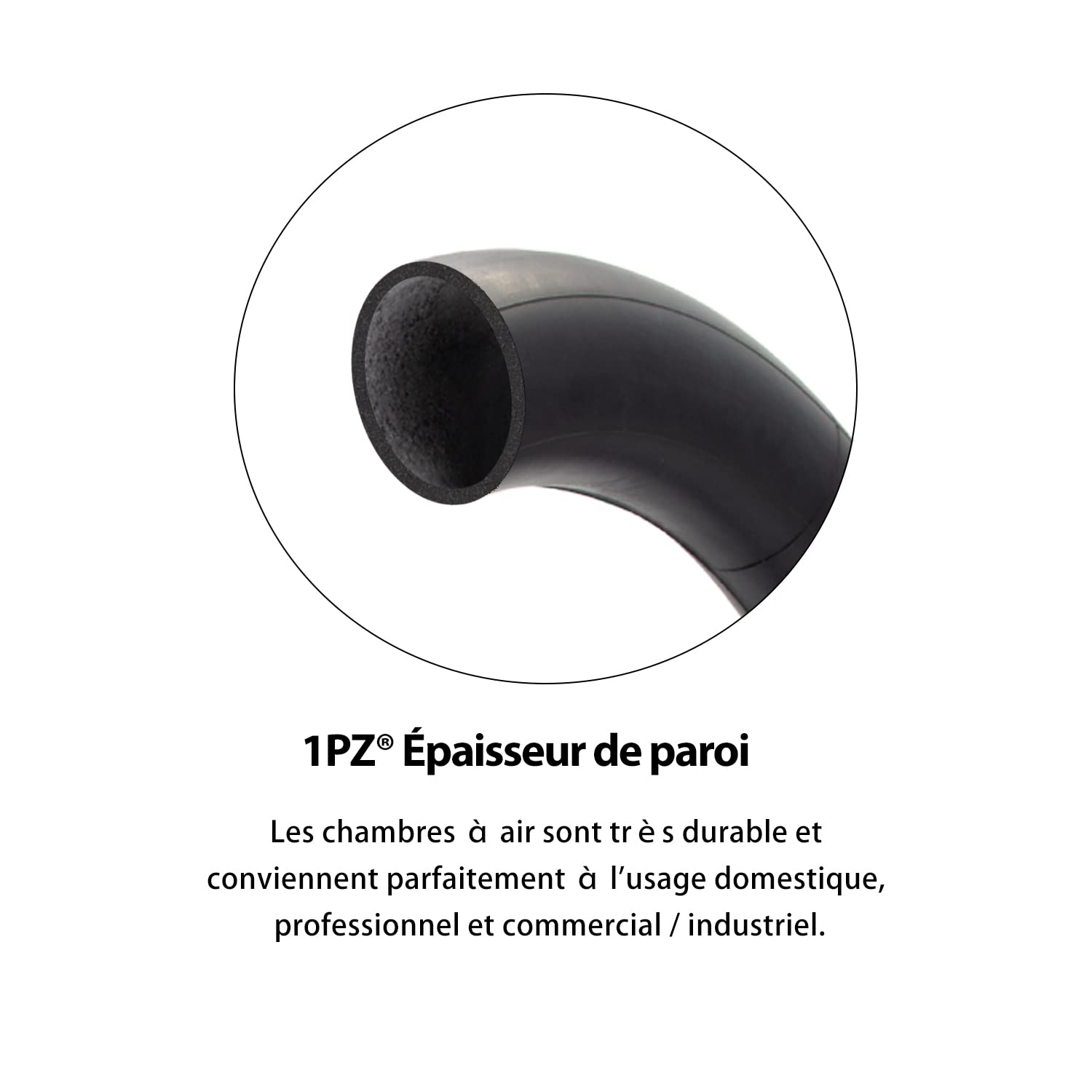 1PZ F3T-10I 10x2.125 Pneumatico Gomme Monopattino Elettrico, Camera d'aria 10x2 con valvola angolata a 90° per Monopattino Bambino Passeggino 2 Ruote Autobilanciate - Pneumatici per Ruote 10 Pollici