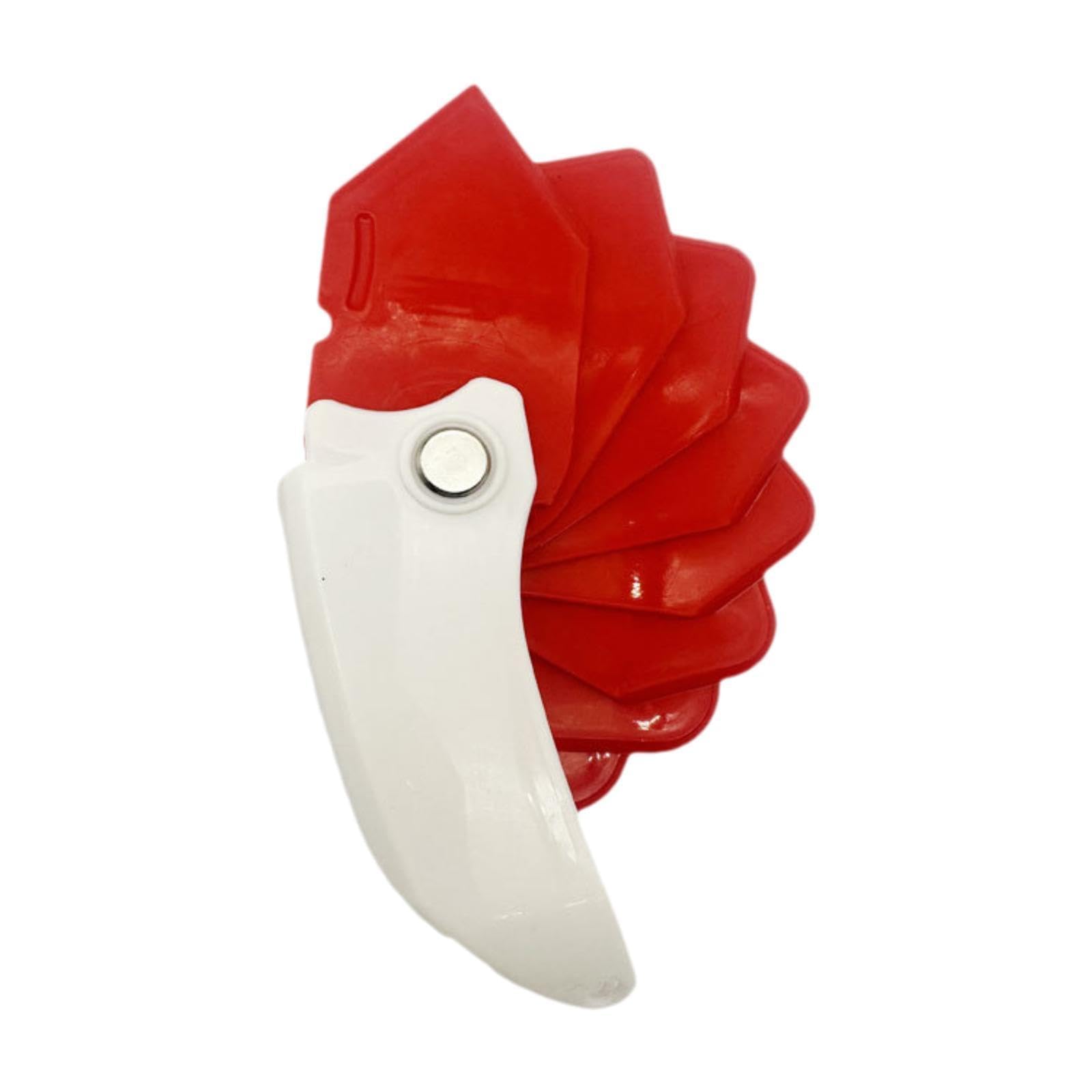 Ergonomic 9 in 1 Collector Highlighting Smooth Border for Safe Scratch Complimentary Face Concern Tight Sectors Rose Handheld Collector for Home Repair